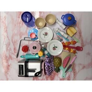 Miscellaneous 18 inch Doll Kitchen and Food Items - Fit American Girl Dolls